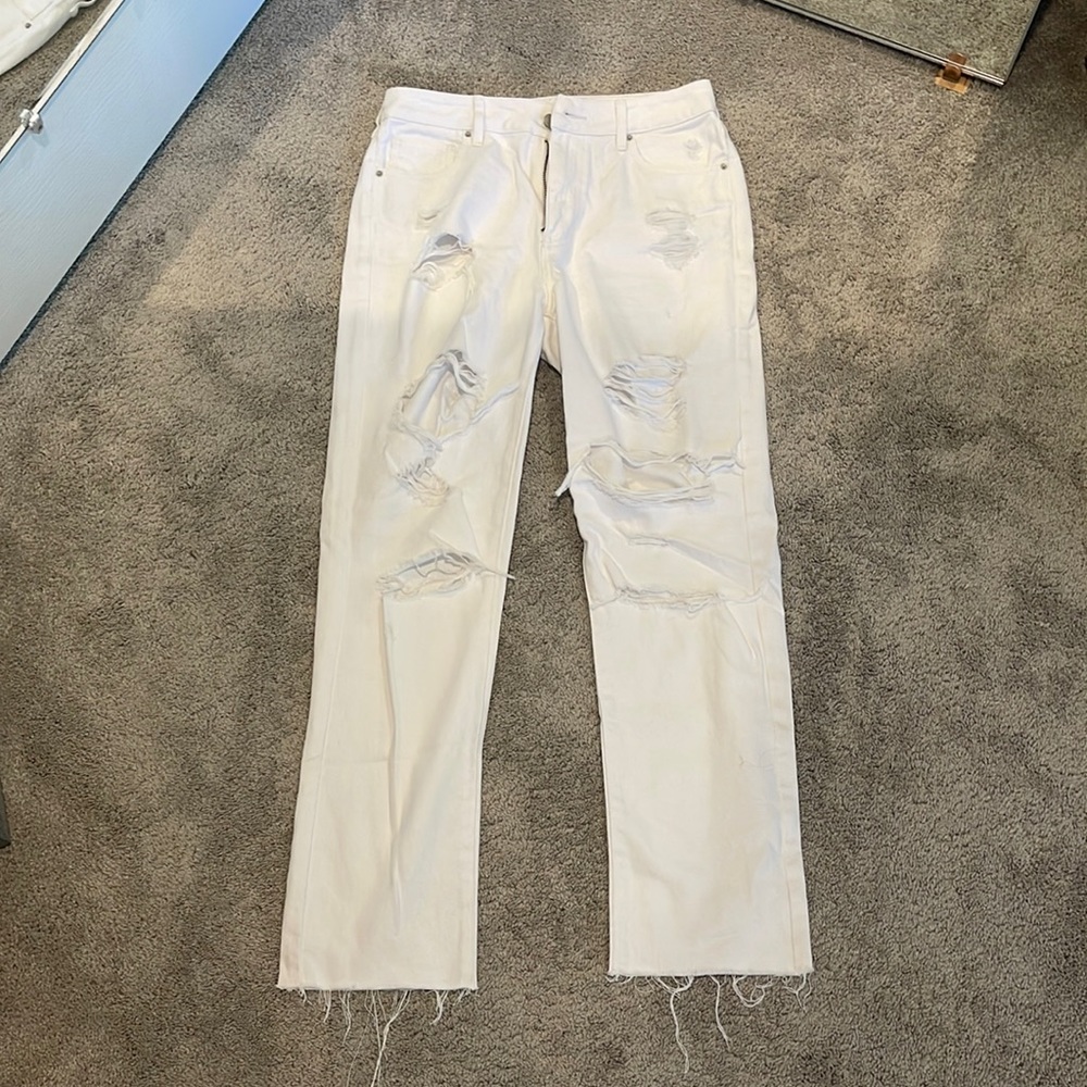 White jeans